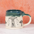Alien / Outer Space Ceramic Mug