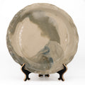 Watercolored Clay Ceramic Pie Dish