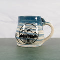 Marbled Blue Fly Fishing mug