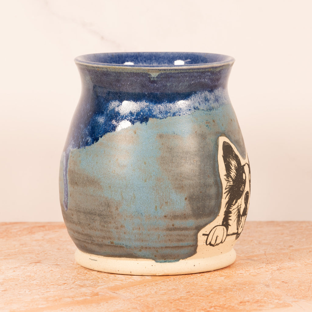 Handmade Ceramic Border Collie Mug