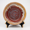 Medium Size Red/Gold Serving Bowl