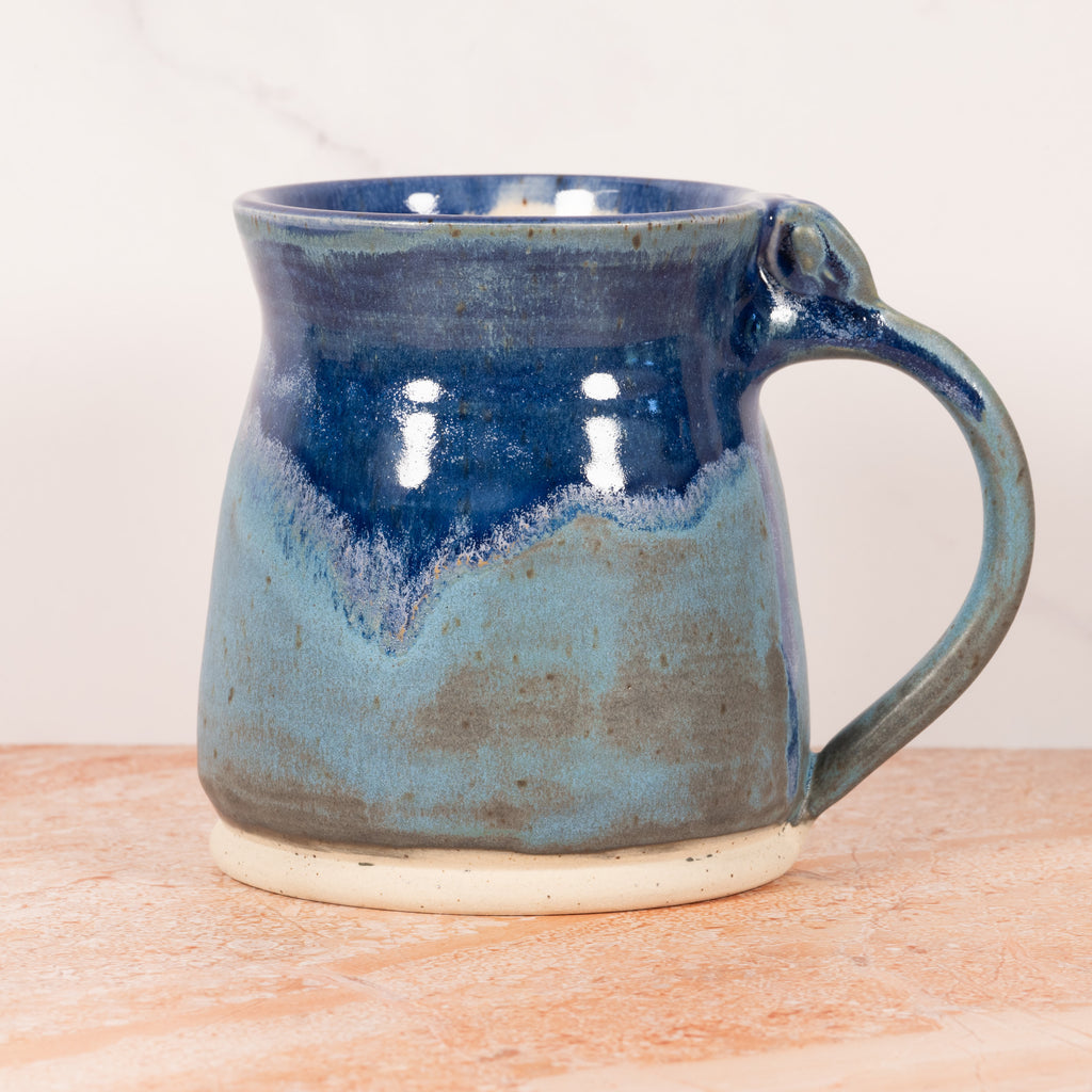 Handmade Ceramic Mug with Corgi