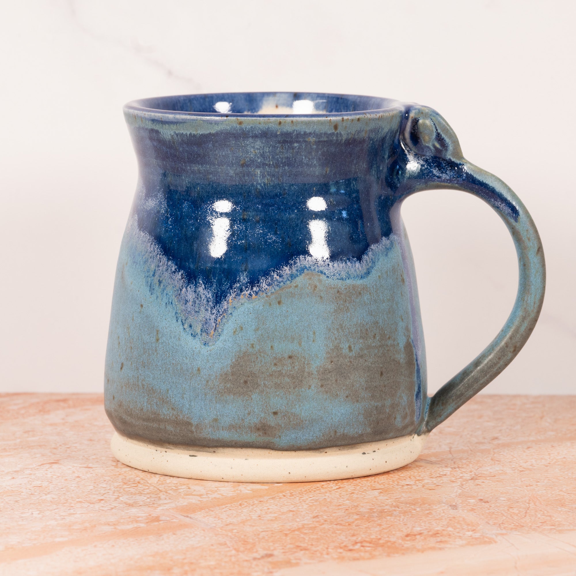 Handmade Ceramic Mug with Corgi