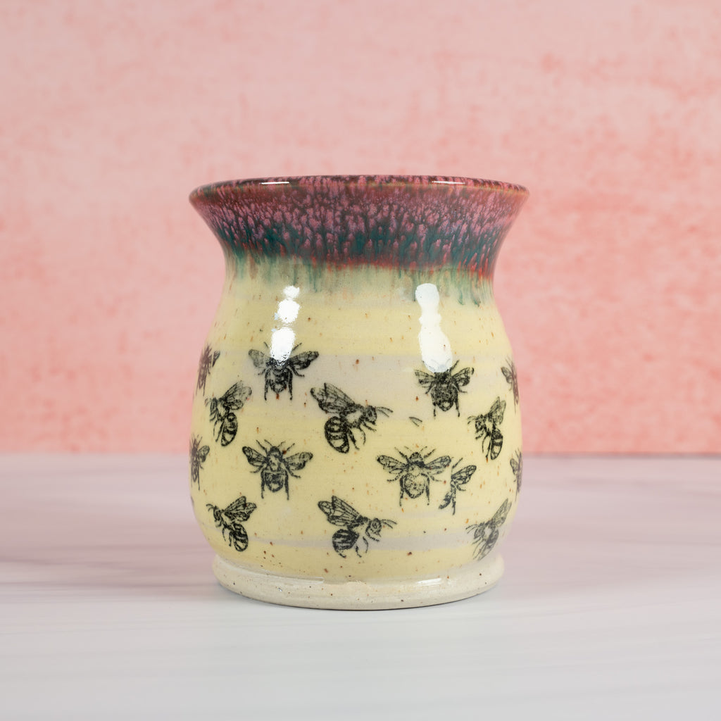 Handmade Bee Creamer Pot