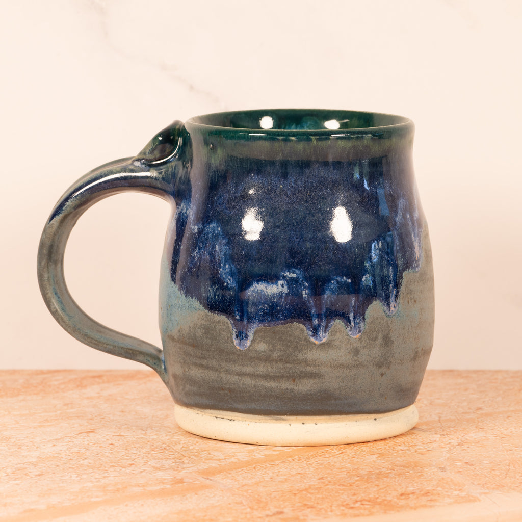 Handmade Ceramic Mug with Blue Heeler