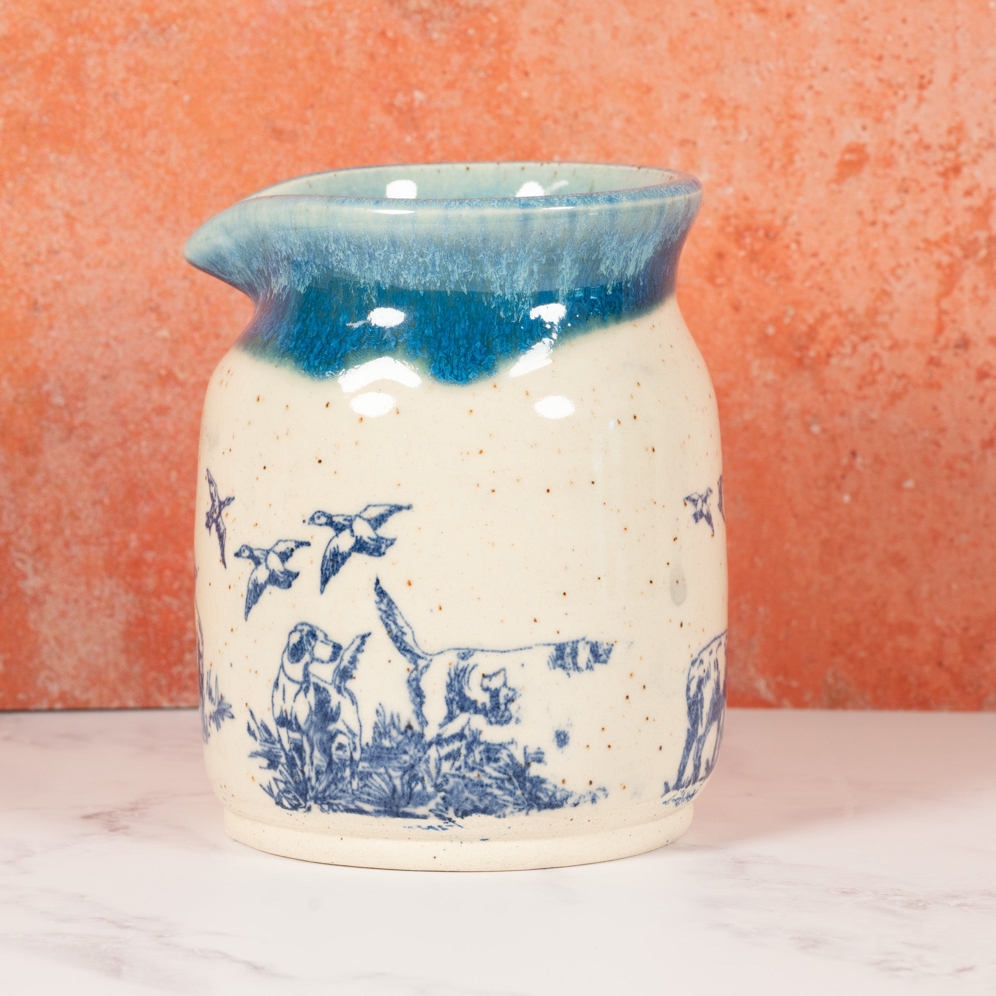 Handmade English Garden Creamer Pot