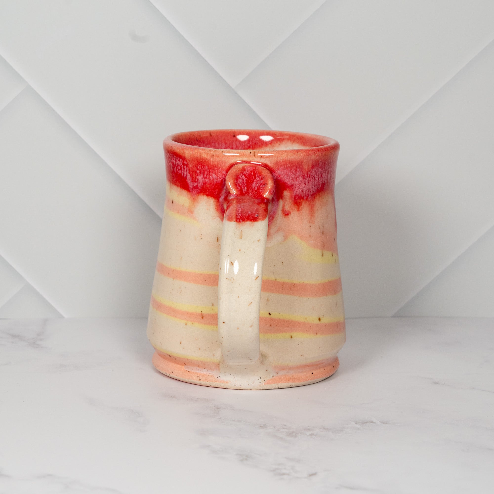 Handmade Marbled Sherbet Ceramic Mug 02
