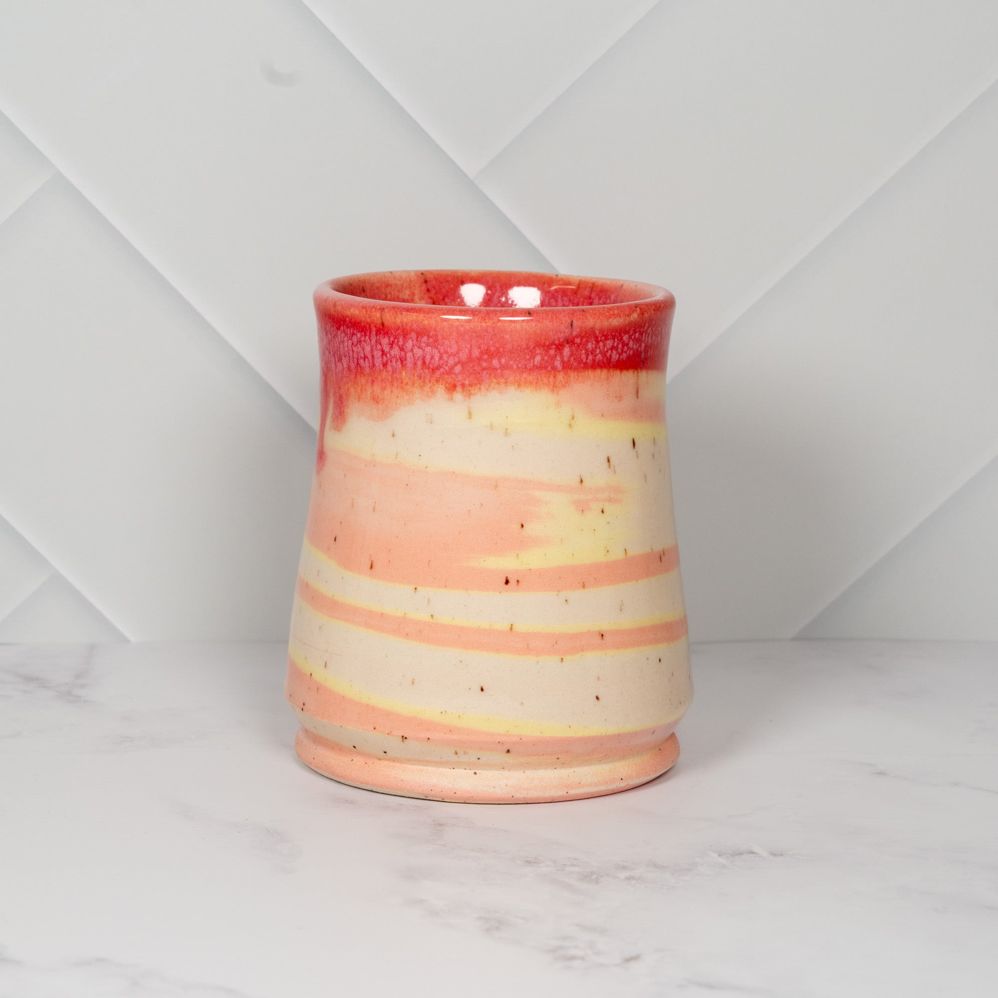 Handmade Marbled Sherbet Ceramic Mug 02