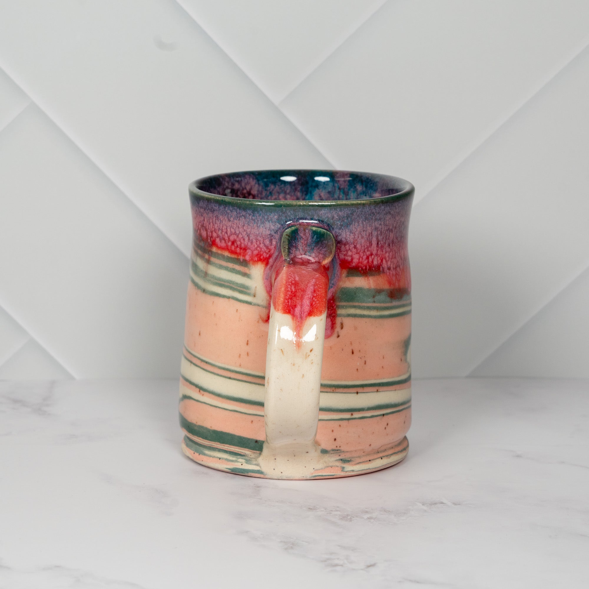 Marbled Watermelon Ceramic Mug 01
