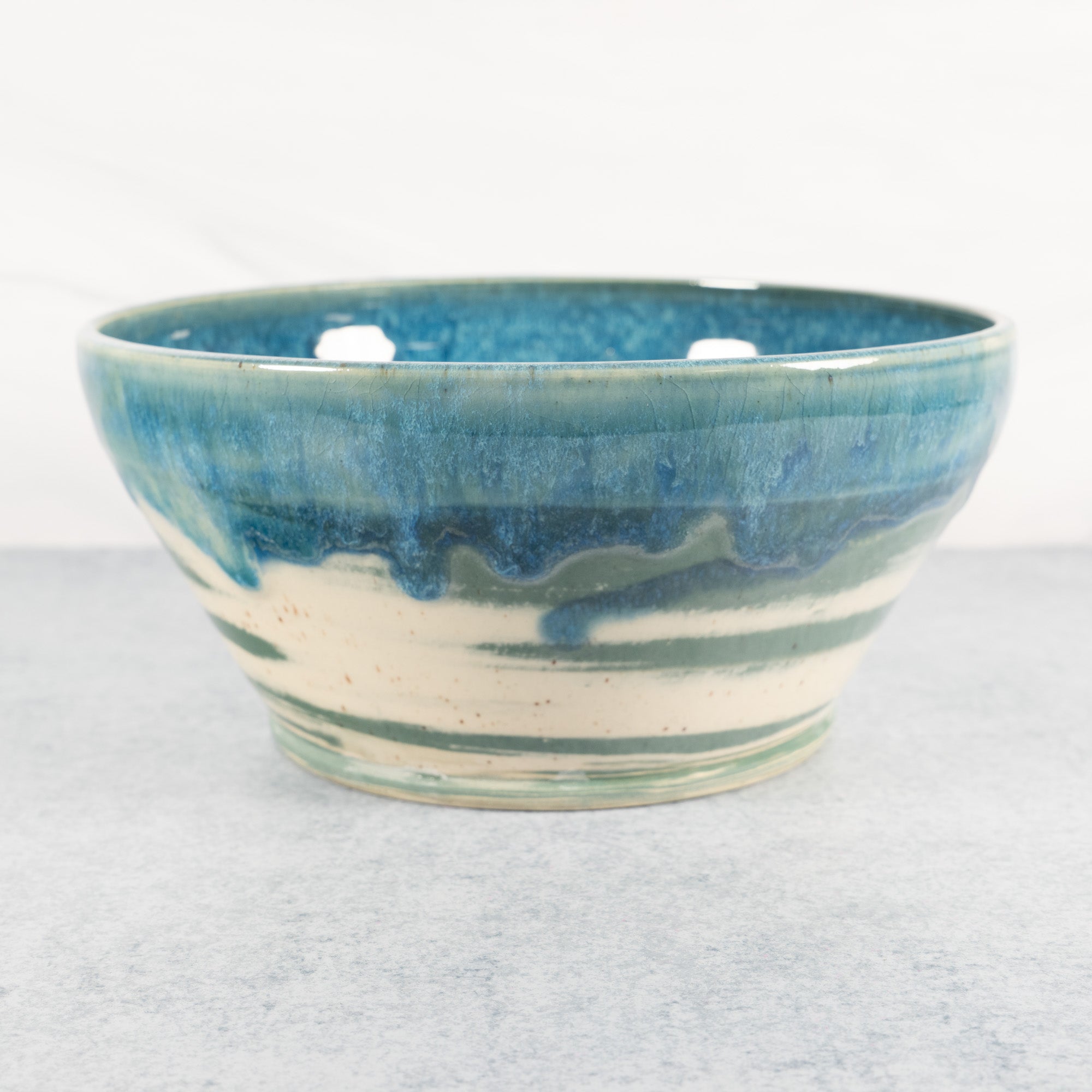 Medium Marbled Clay Bowl