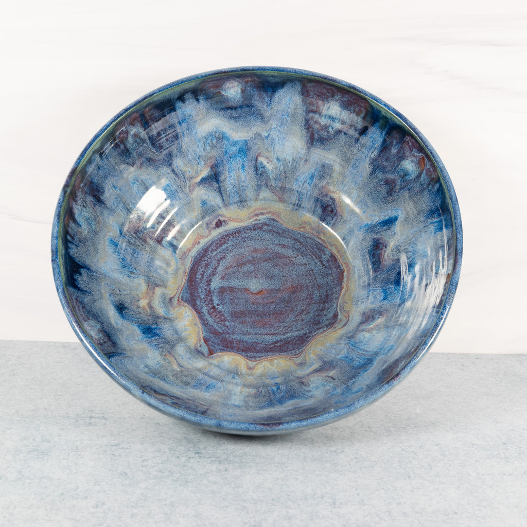 XL Marbled Earth - Peacock