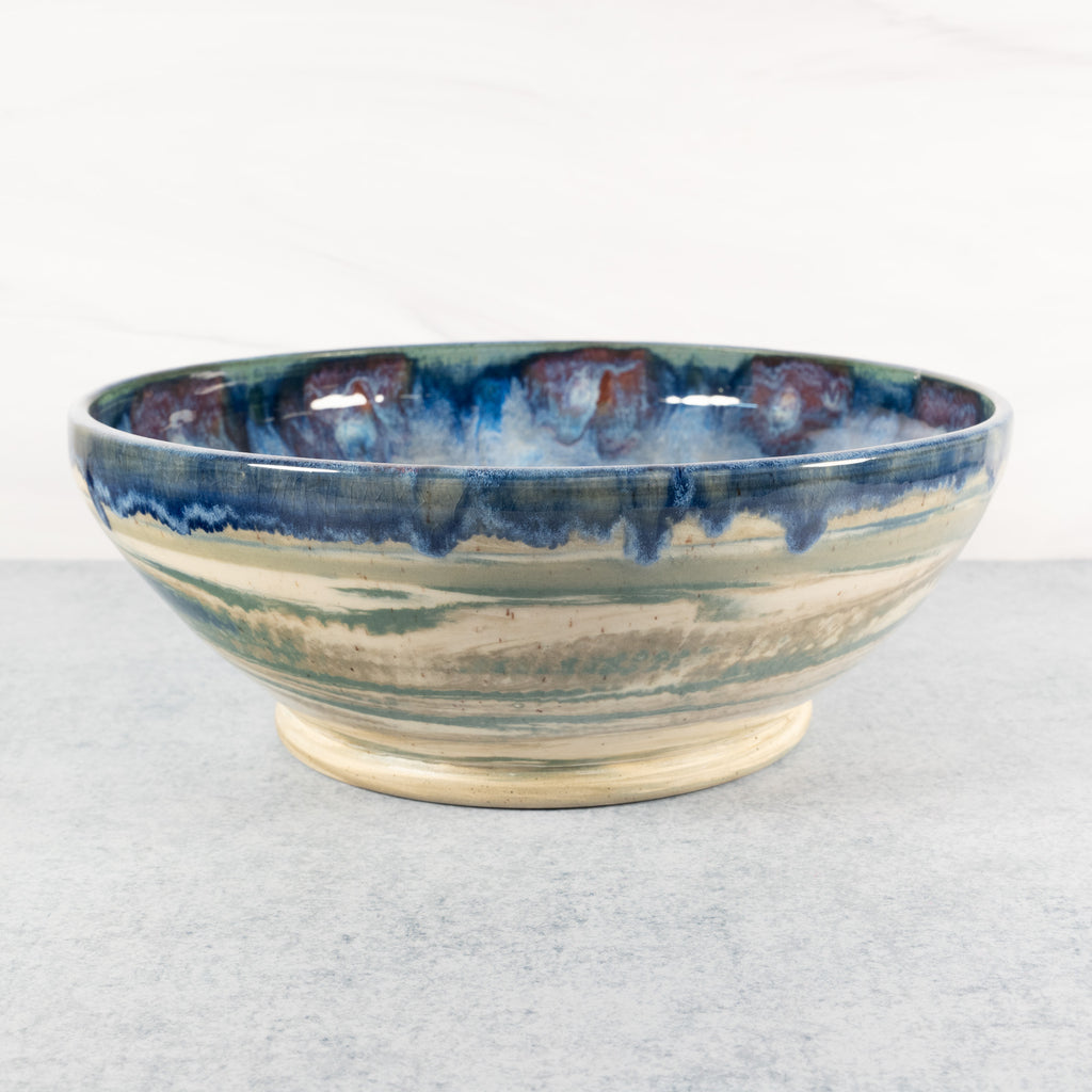 XL Marbled Earth - Peacock