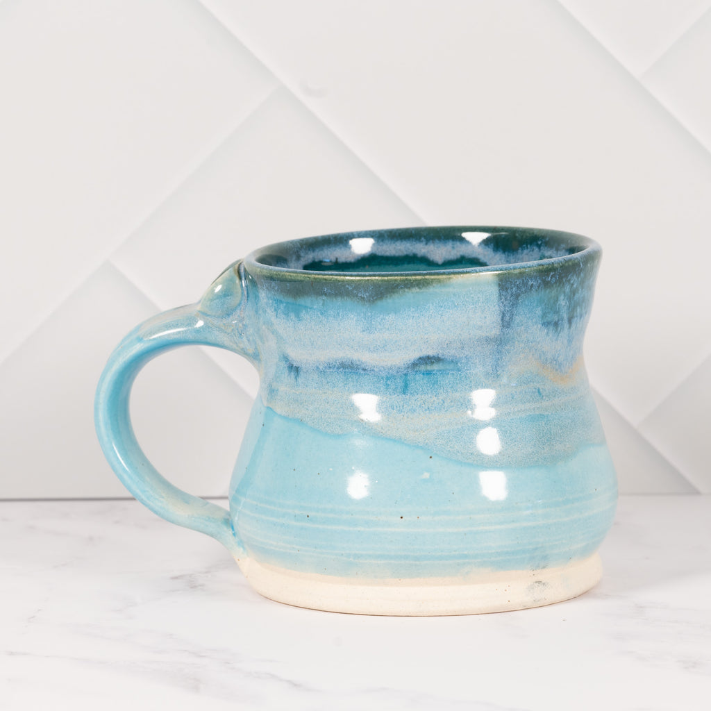 Handmade Ceramic Mug in Sea Opal