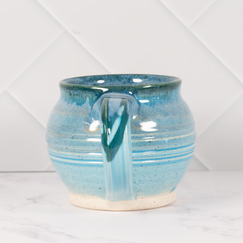Handmade Ceramic Mug in Sea Opal 02