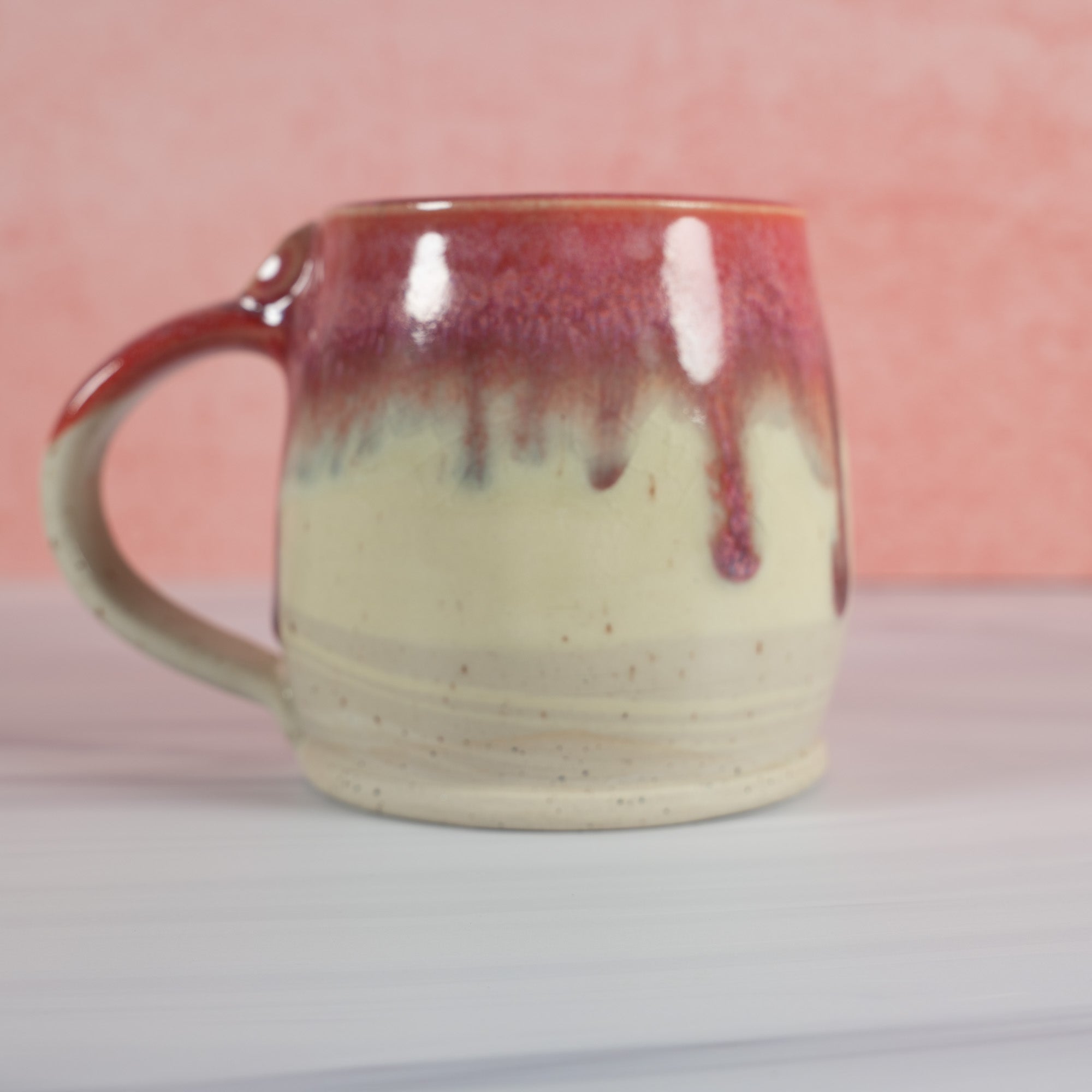 Marbled Pink Mug