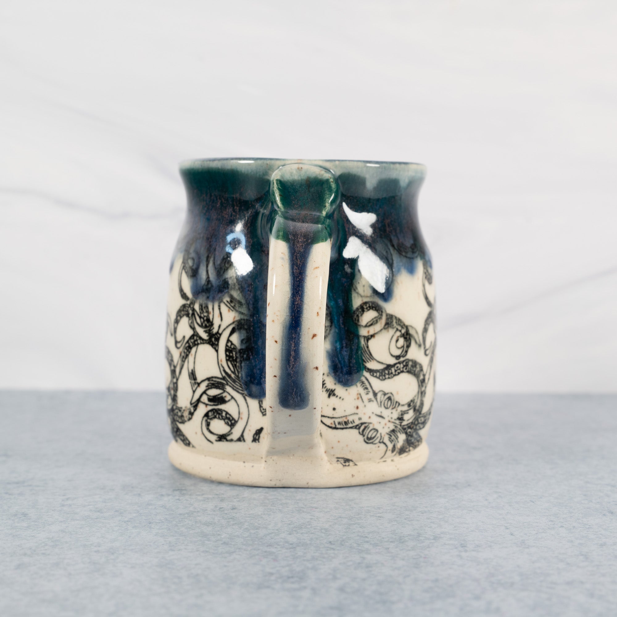 Handmade Ceramic Octopus Mug