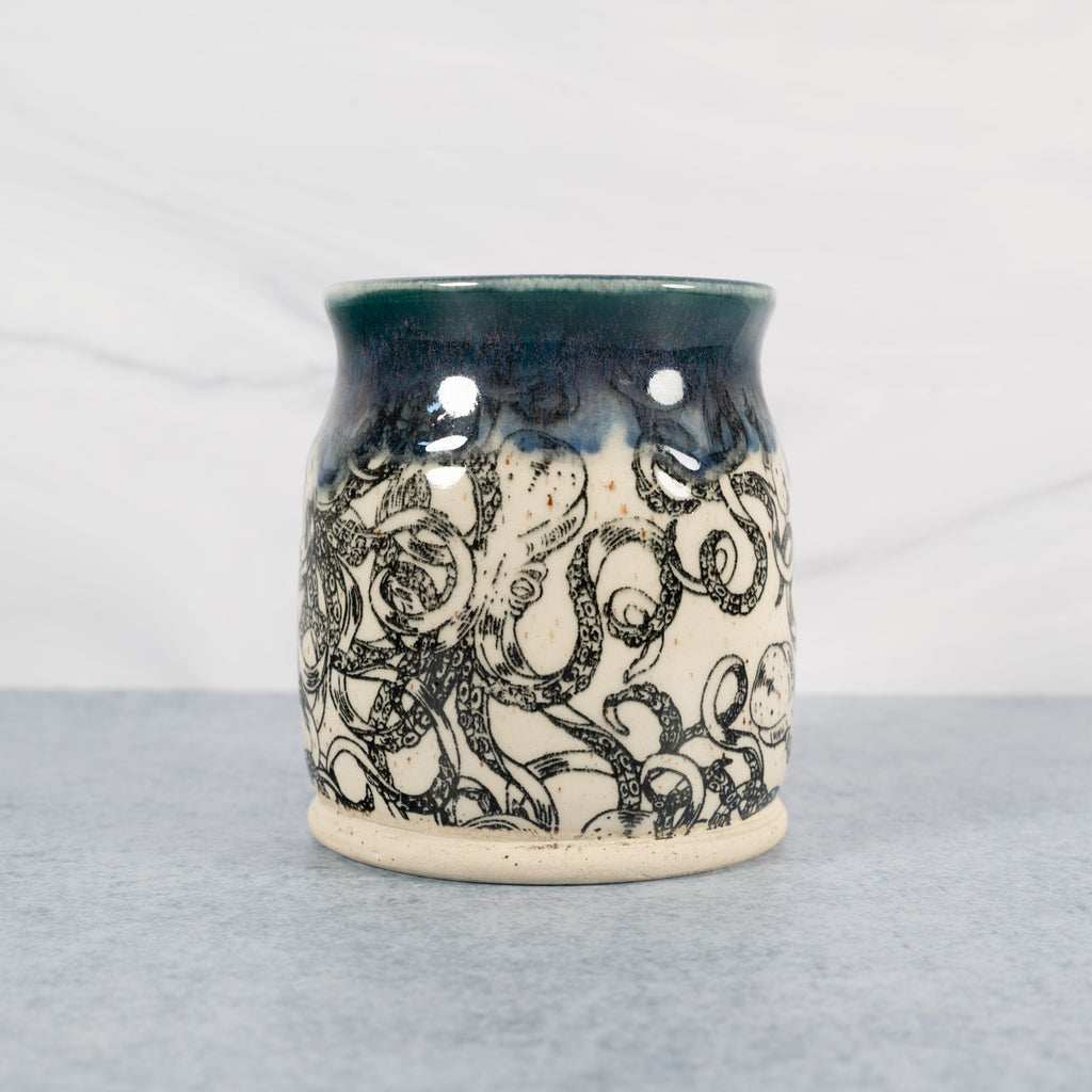 Handmade Ceramic Octopus Mug