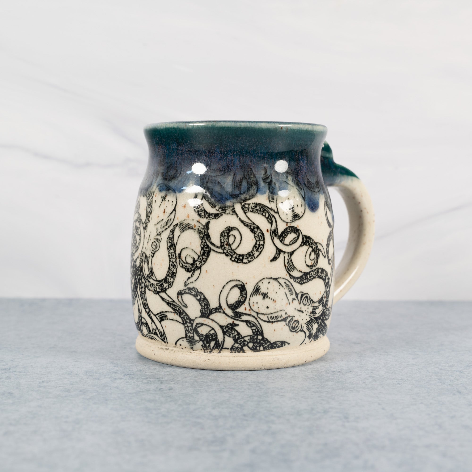 Handmade Ceramic Octopus Mug