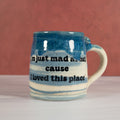 Marbled Blue USA mug