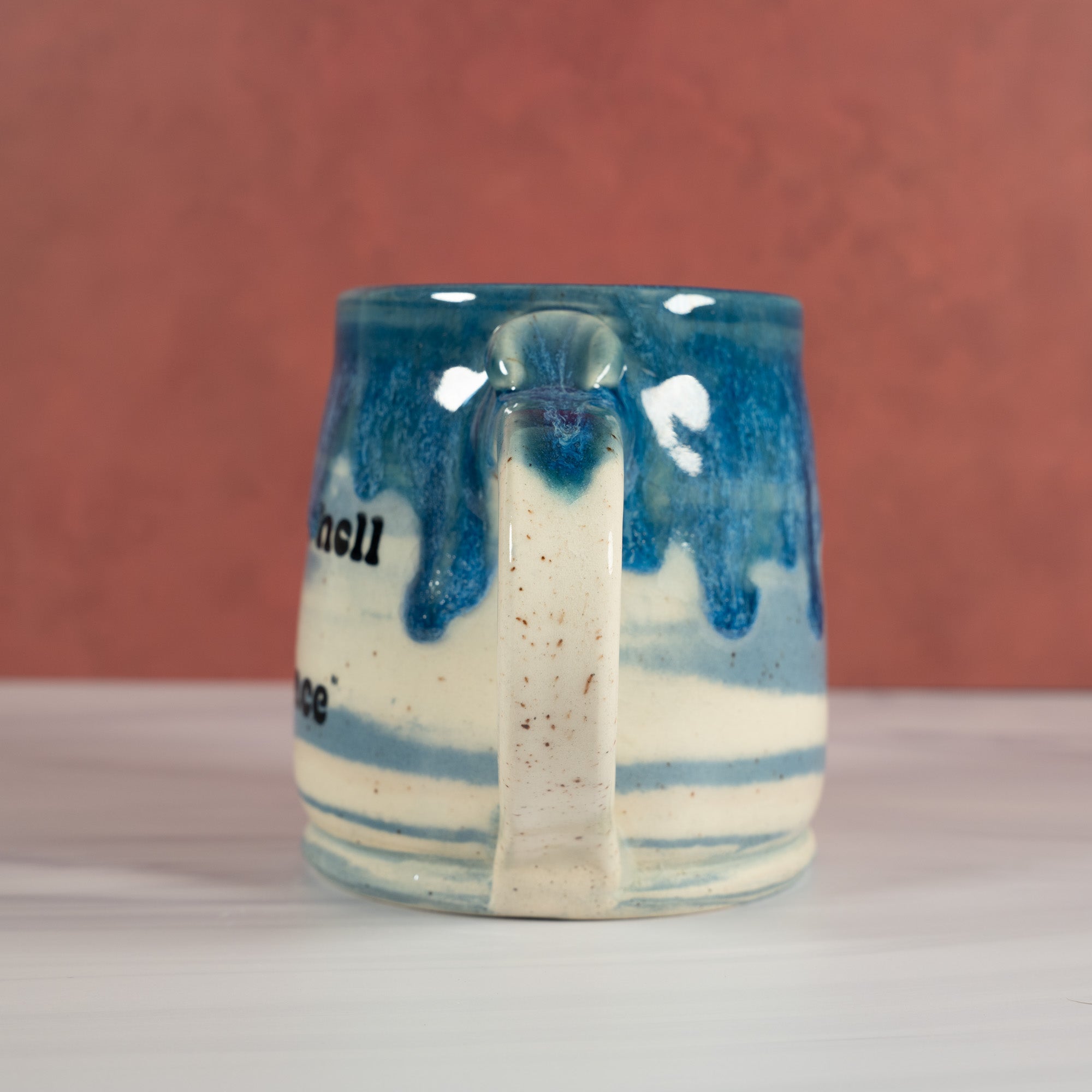 Marbled Blue USA mug