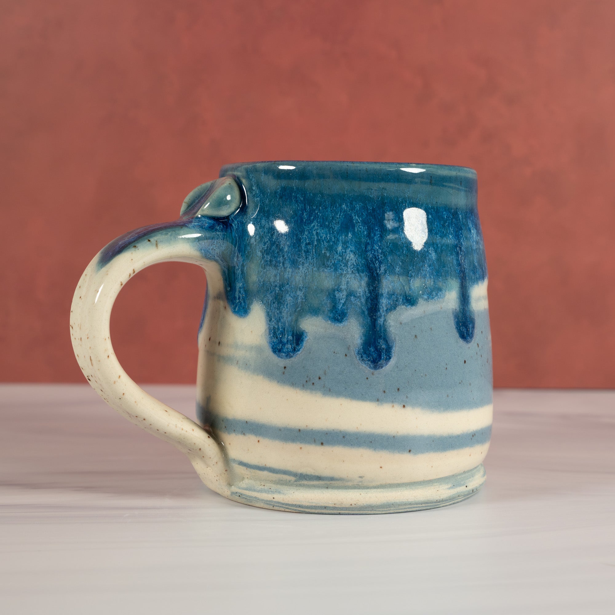 Marbled Blue USA mug