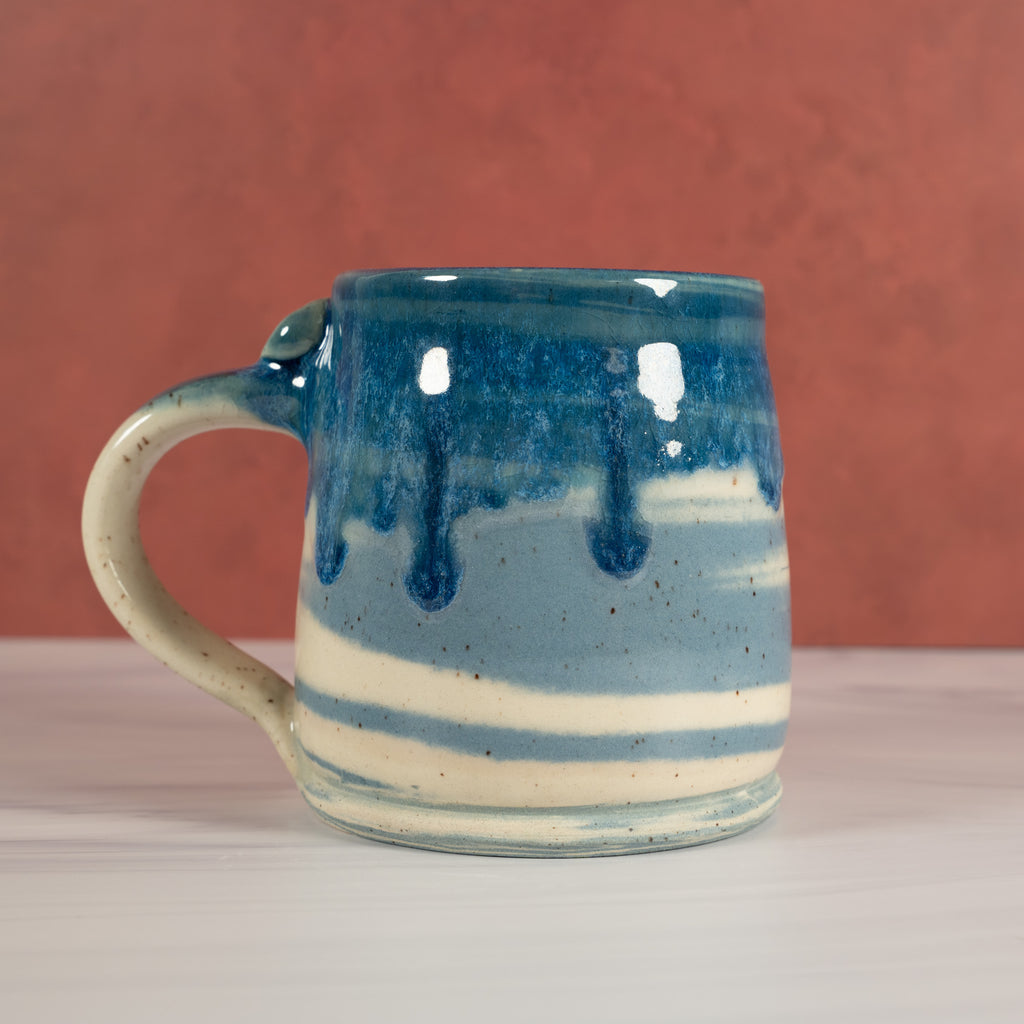 Marbled Blue USA mug