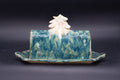 Snowy Tree Butter Dish