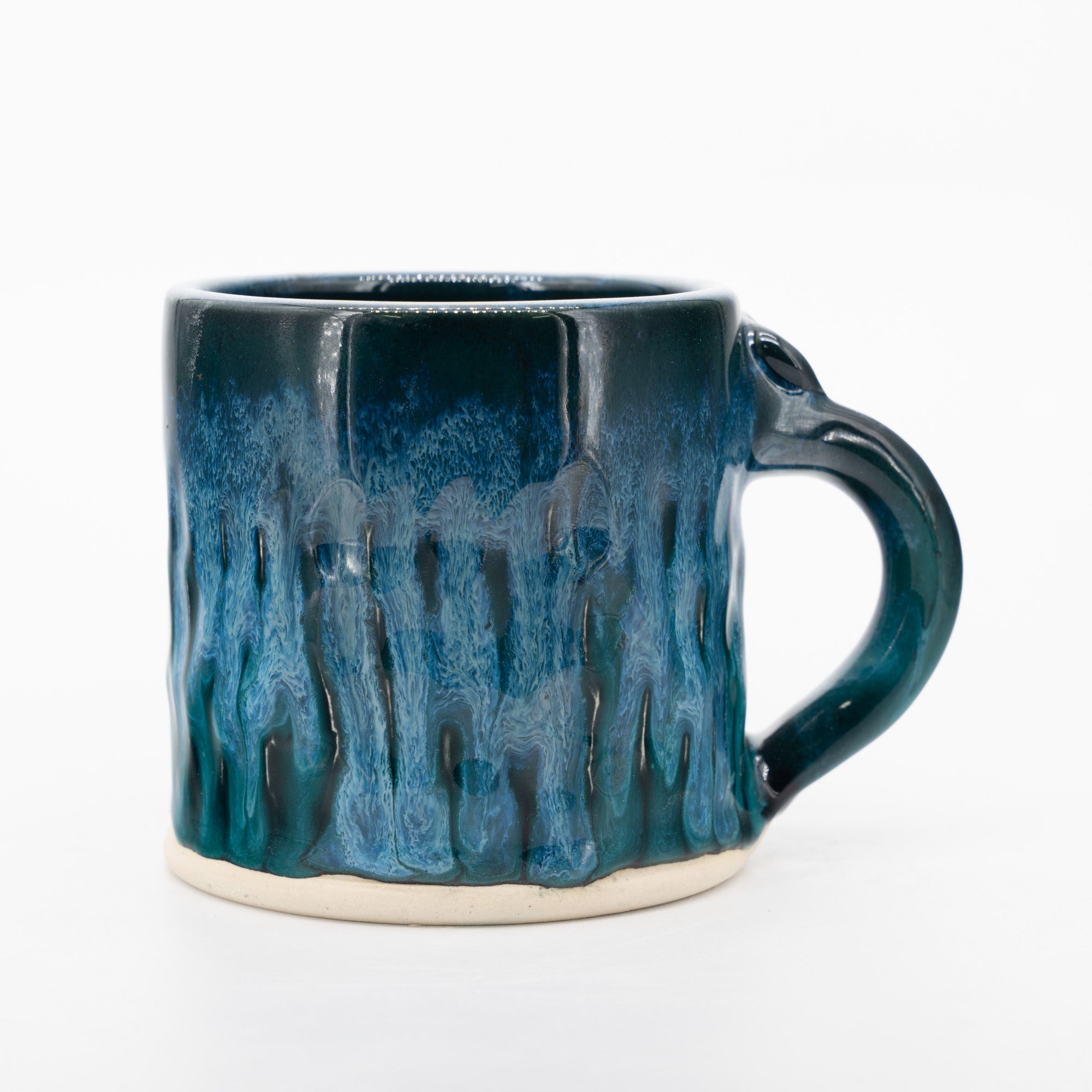 Handmade Ceramic Teal Mug
