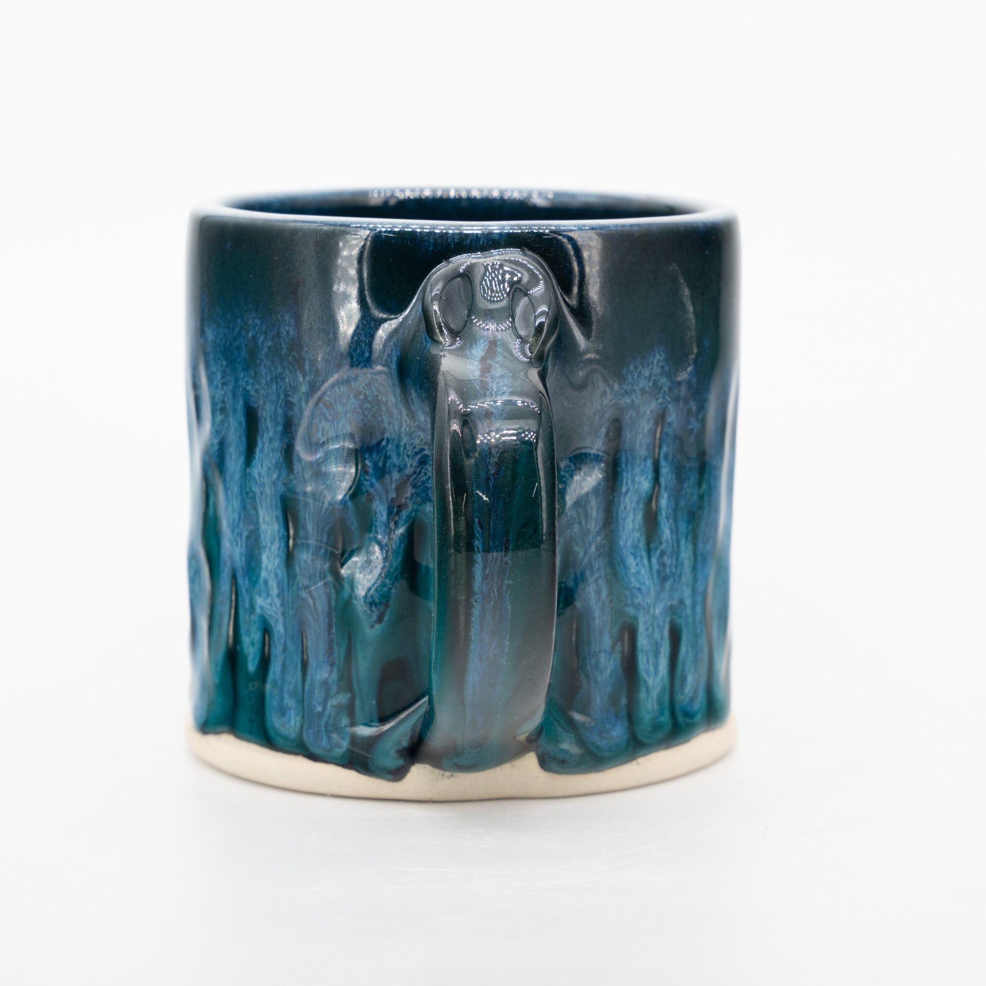 Handmade Ceramic Teal Mug