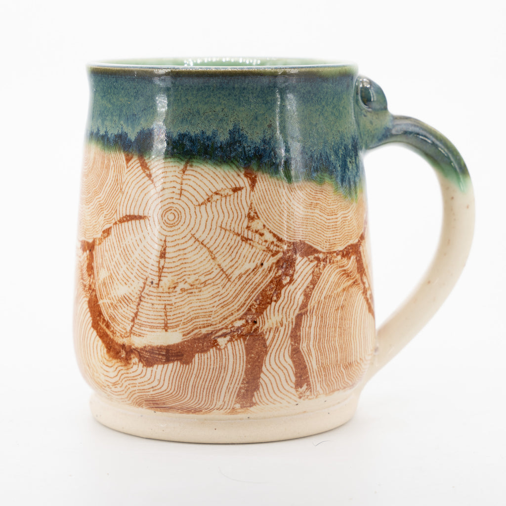 Handmade Wood Texture Mug