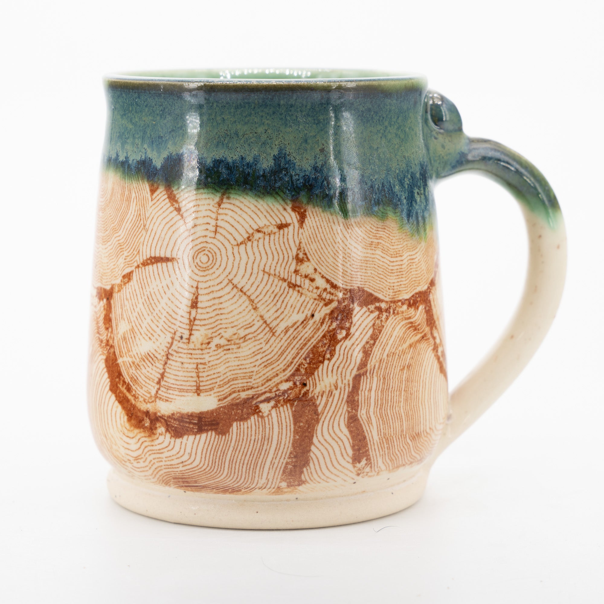Handmade Wood Texture Mug