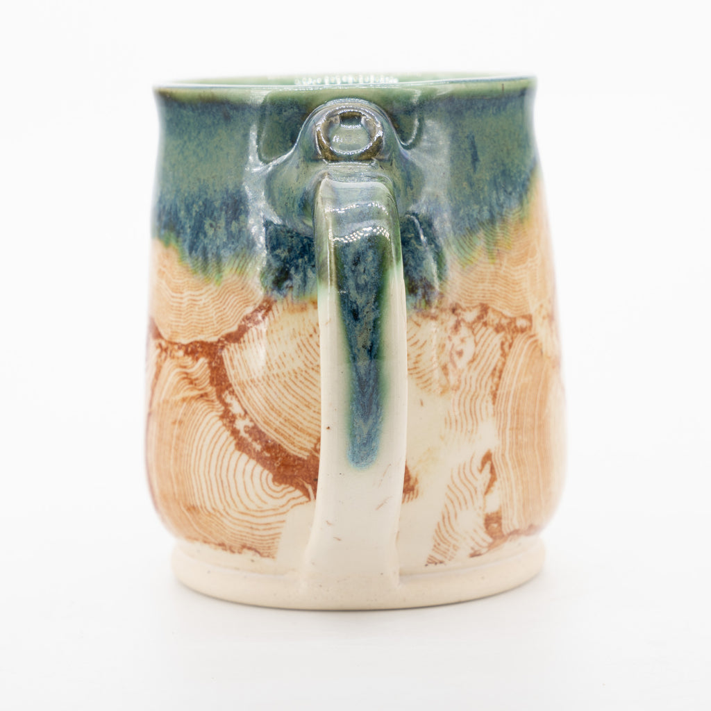 Handmade Wood Texture Mug