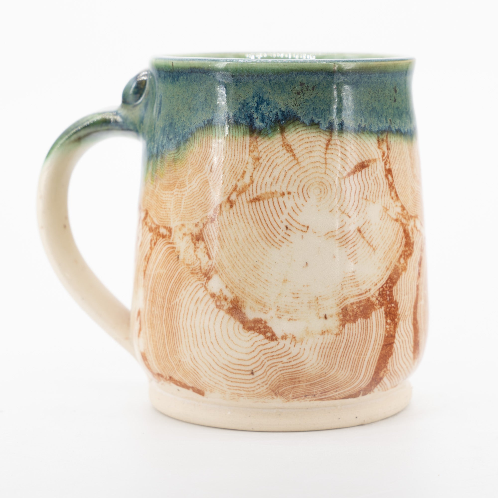 Handmade Wood Texture Mug