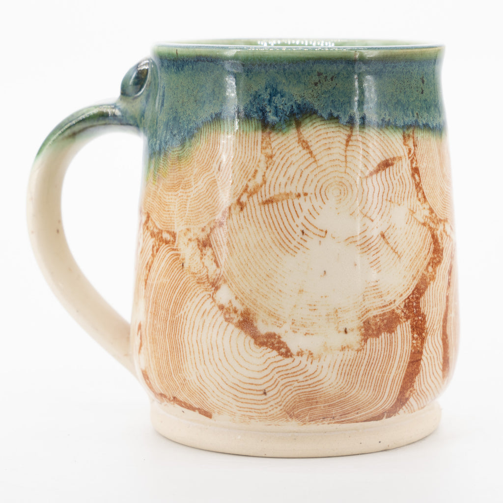 Handmade Wood Texture Mug