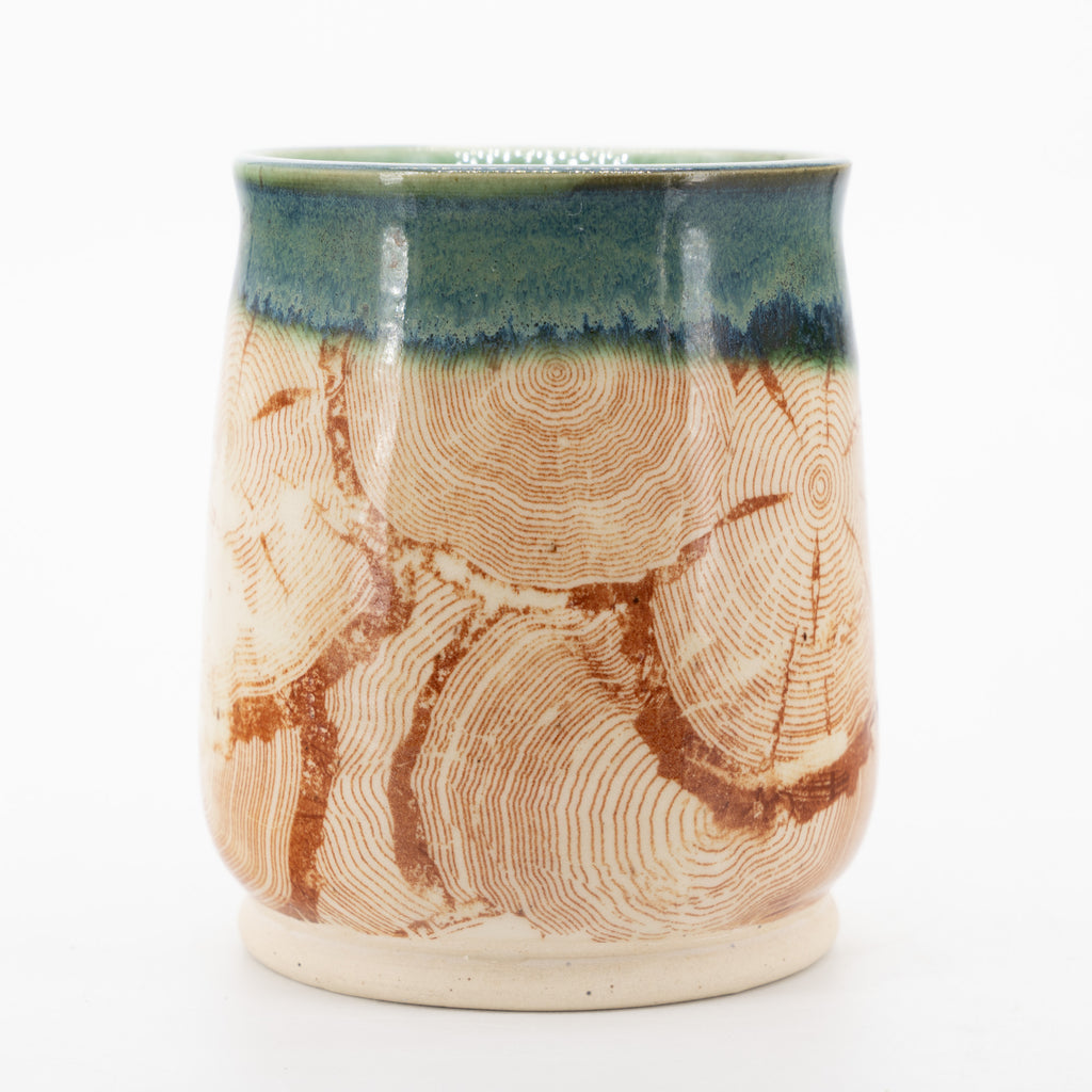 Handmade Wood Texture Mug