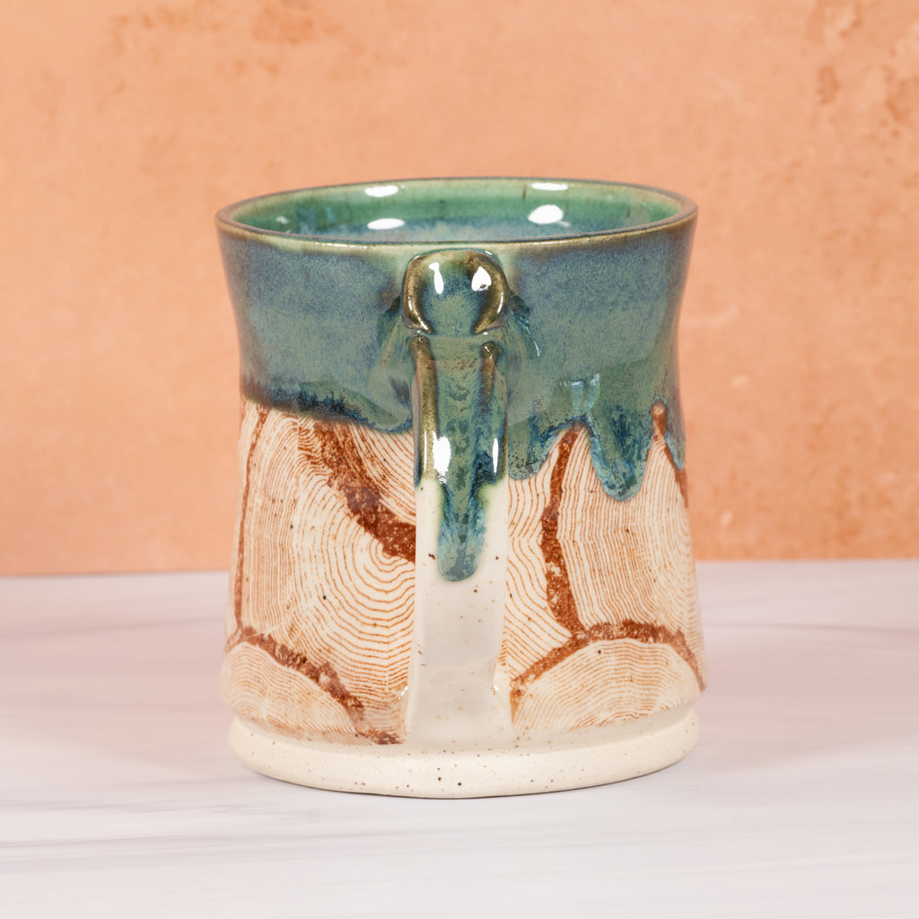 Handmade Wood Texture Mug