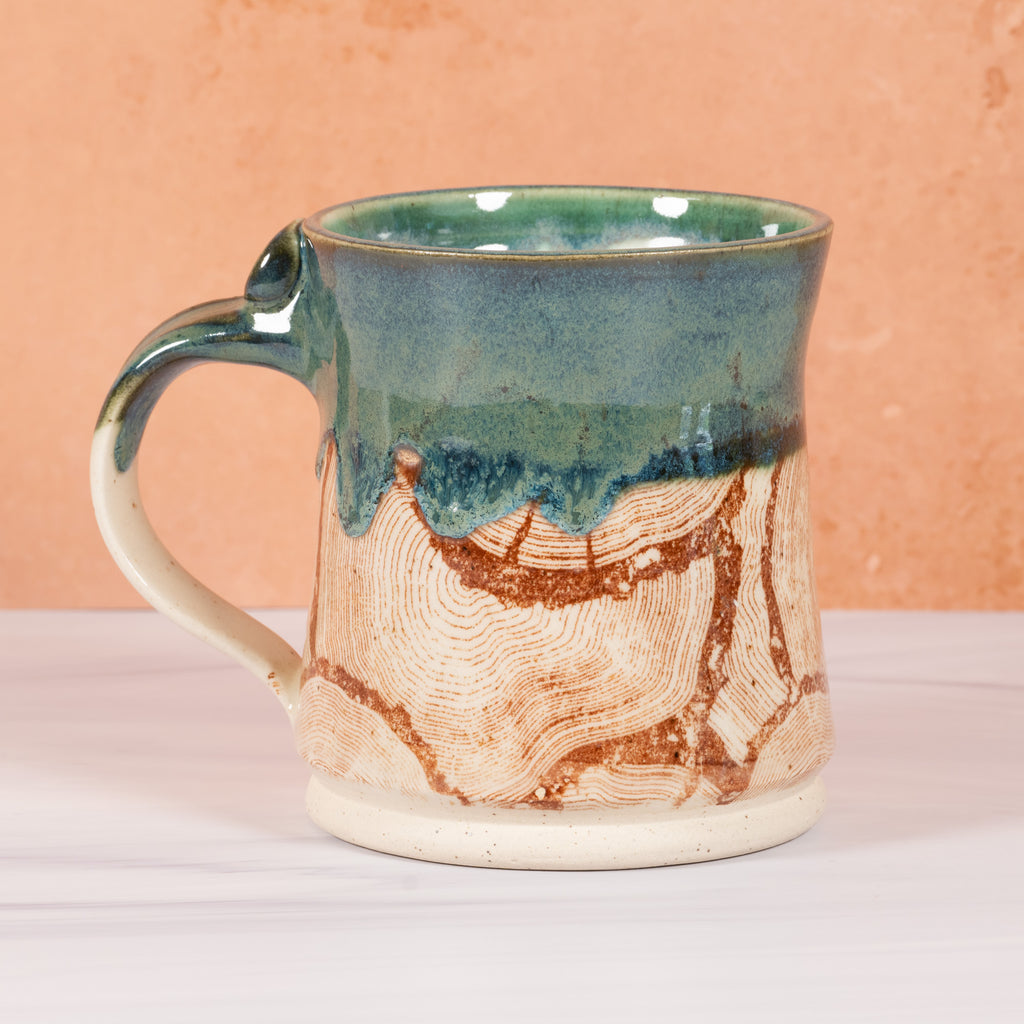 Handmade Wood Texture Mug
