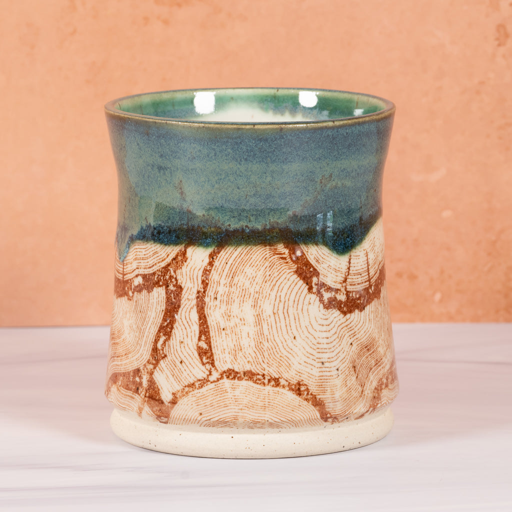 Handmade Wood Texture Mug